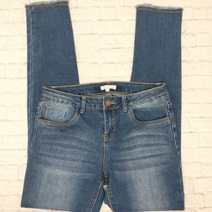 Girls Copper Key Skinny Jeans